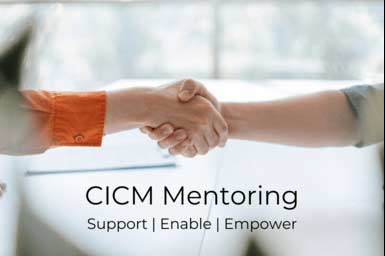 CICM Mentoring Program Banner